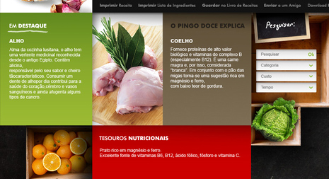 Pingo Doce website